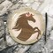 8 Count Crown of Flowers Horse Party Paper Dinner Plates 9 1/2Disposable Plates for Horse-Themed Celebrations